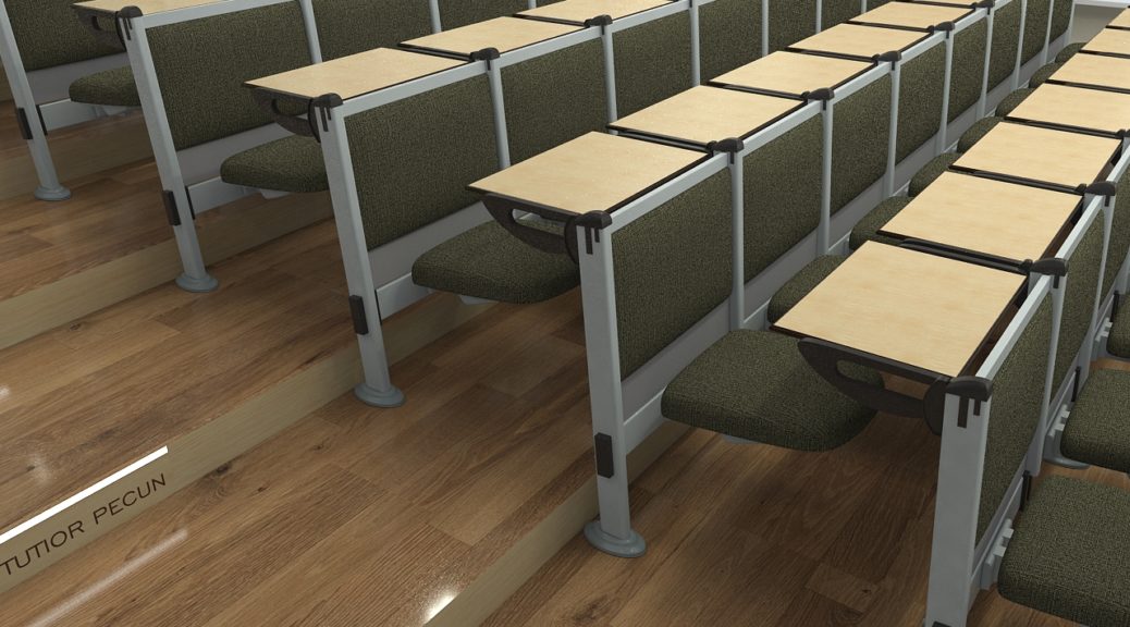 Дизайн столов для лекционной аудитории
