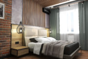 Дизайн интерьера однокомнатной квартиры в стиле Loft. Киев, ЖК "Пектораль"