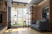 Панорамне вікно LOFT-студії